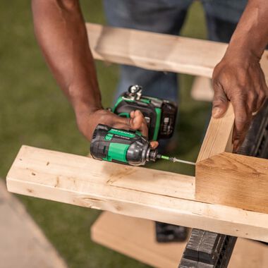 Metabo HPT 18V Cordless Triple Hammer Impact Driver 2Ah Batteries Kit, large image number 6