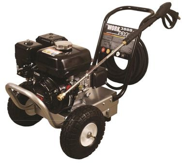 Mi T M Work Pro 3200 PSI 2.4 GPM Gas Powered Cold Water Pressure Washer with 3 Spray Tips
