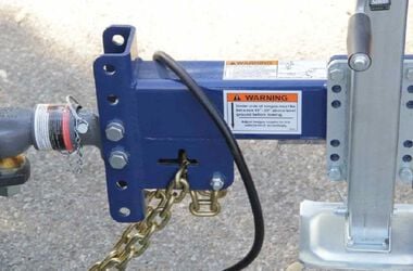 Air-Tow Trailers 12 Ft. 5 Inch Drop Deck & Dump Trailer 74 Inch Deck Width - 10000# Capacity, large image number 3