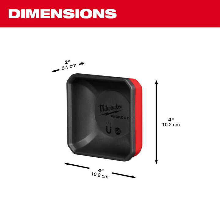 Milwaukee PACKOUT Magnetic Bin, large image number 3