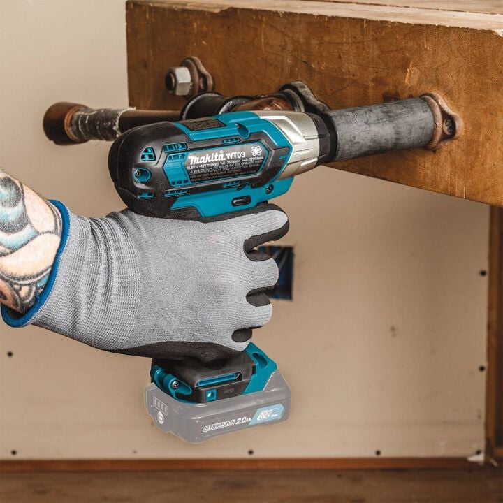 Makita 12V max CXT 1/2in Sq Drive Impact Wrench (Bare Tool), large image number 5