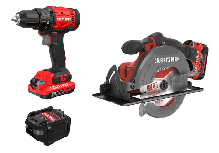 CRAFTSMAN V20 Drill Driver & Circular Saw Combo Kit