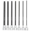 Bondhus Set 7 Ball End x 6 Inch with Sockets 1/8 Inch to 3/8 Inch, small image number 1