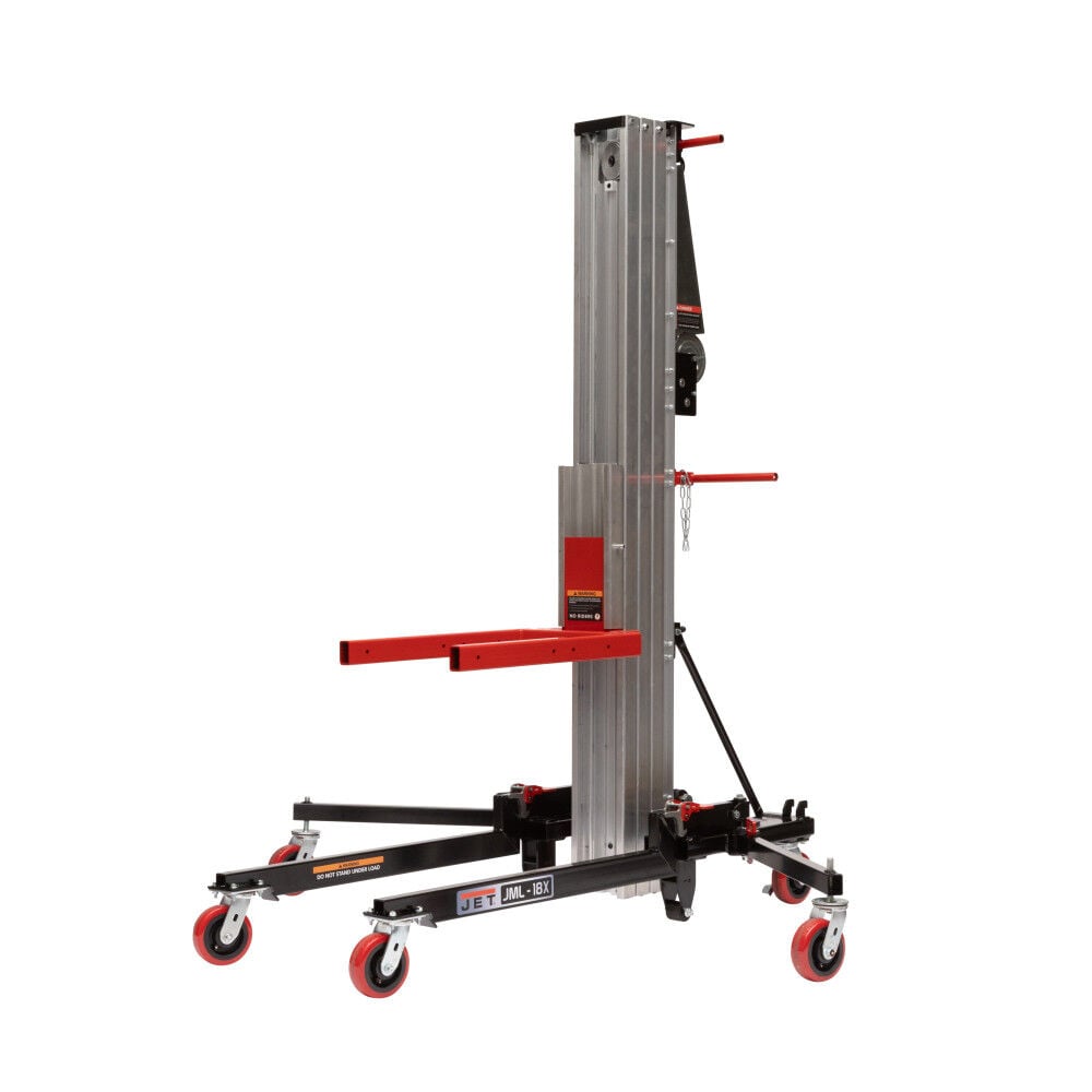 JET JML-18X Material Lift, 18 Ft. Lift Height, 650 Lb. Capacity – JT1-2410