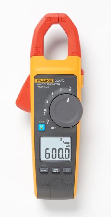 Fluke HVAC True-RMS Clamp Meter