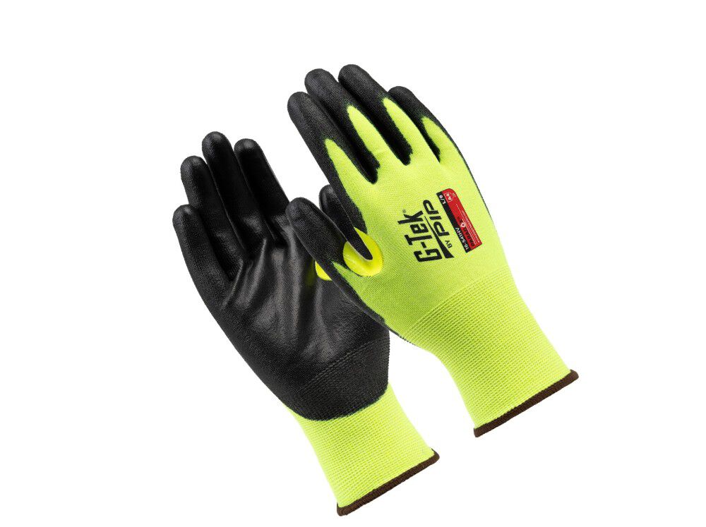 Protective Industrial Products G-Tek Paradox Hi-Vis A4 PU Cut Resistant Gloves 12 Pair, large image number 3
