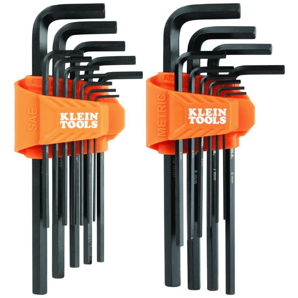 Klein Tools L-Style Long Hex Key Set, 22 Piece, large image number 1