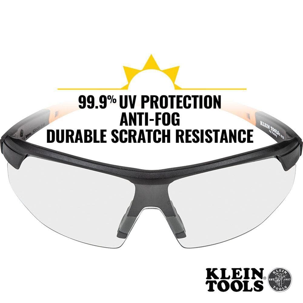 Klein Tools Standard Safety Glasses Clear Lens, large image number 3