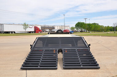 Diamond C 22 Ft. x 102 In. Heavy Duty Deck Over Equipment Trailer with Max Ramps, large image number 4