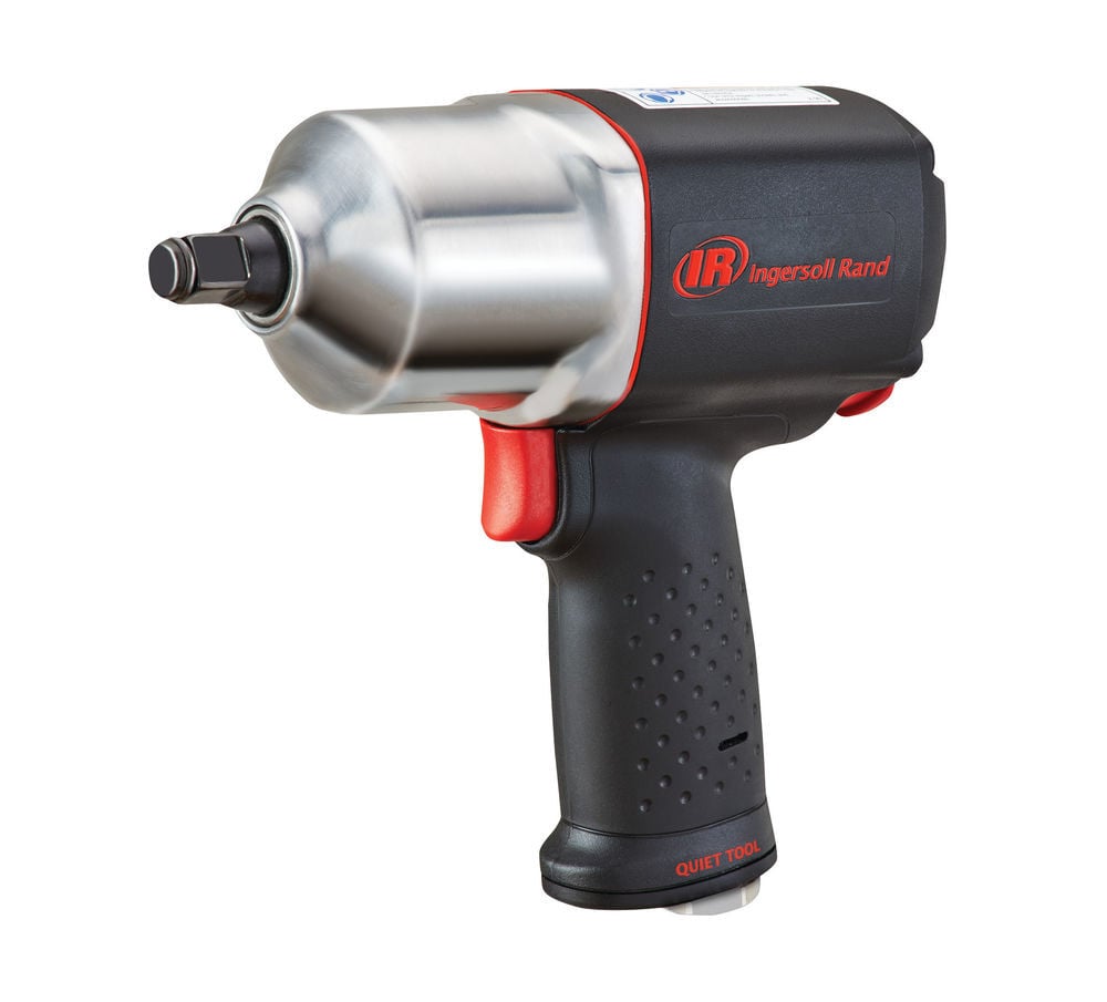 Ingersoll Rand 1/2 Inch Quiet Pistol Grip Air Impact Wrench 1100 Ft-Lb, large image number 1