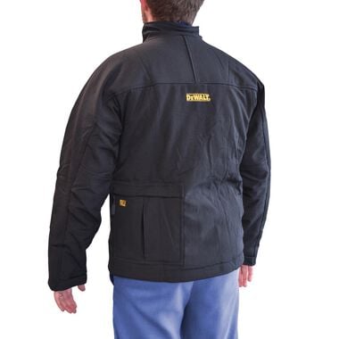 DEWALT Unisex Heated (Bare Tool) Soft Shell Jacket Black Small, large image number 6