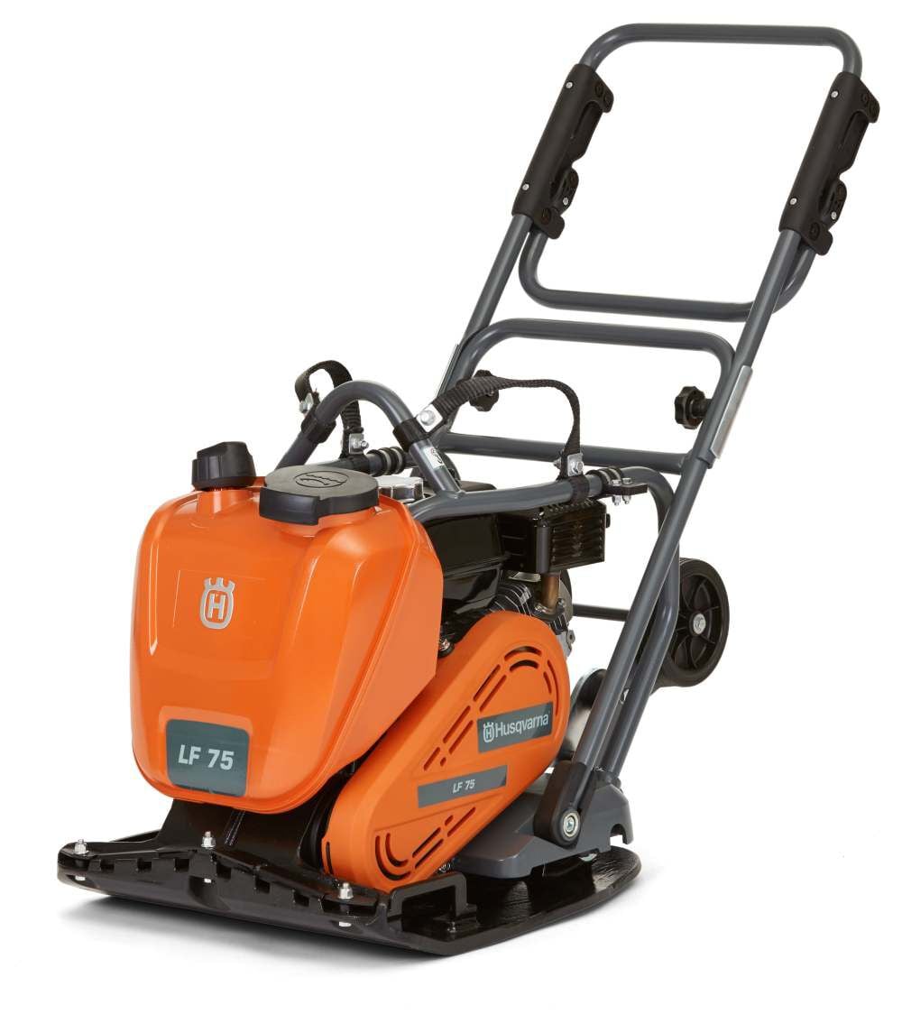 Husqvarna Construction LF 75 LAT Gas Powered Forward Plate Compactor Reconditioned, large image number 1