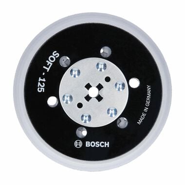 Bosch 5in Soft Hook & Loop Multi Hole Sanding Pad