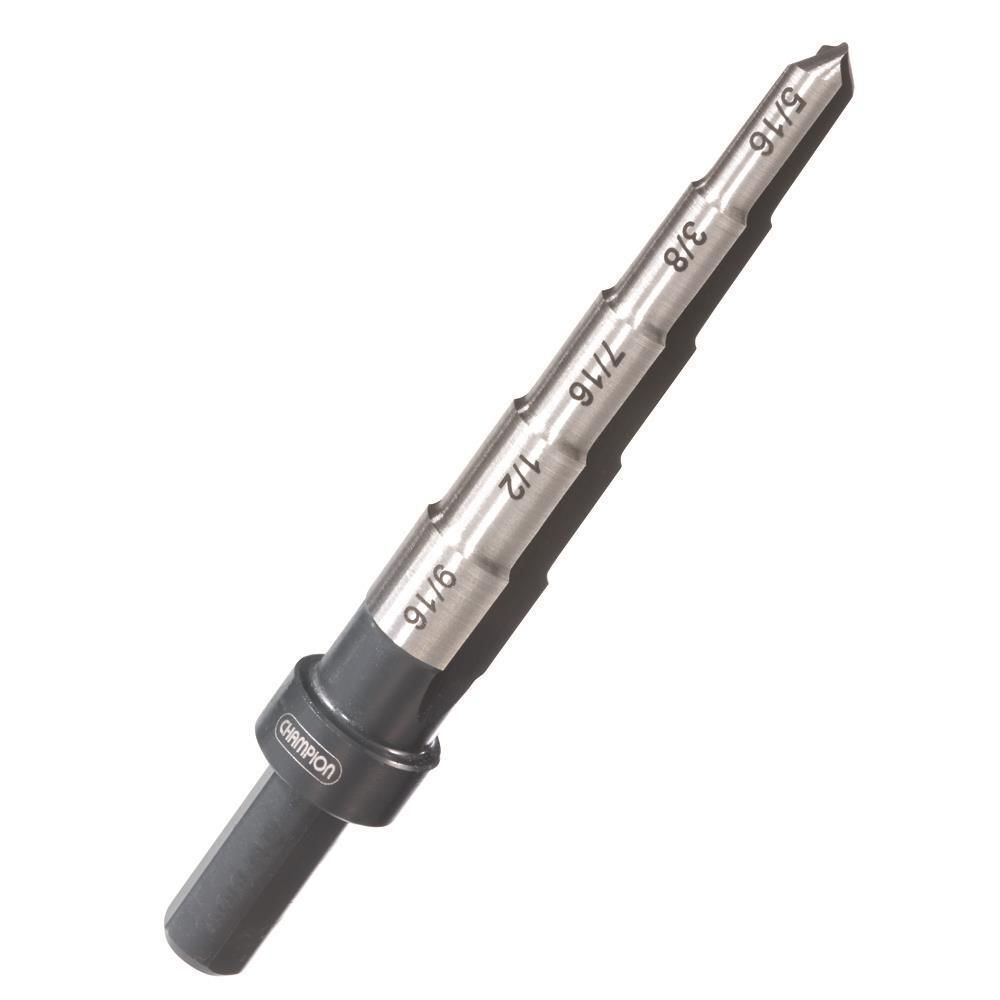 Champion Cutting Tool Heavy Duty Step Reamer 5/16 to 9/16in (5 Steps), large image number 1