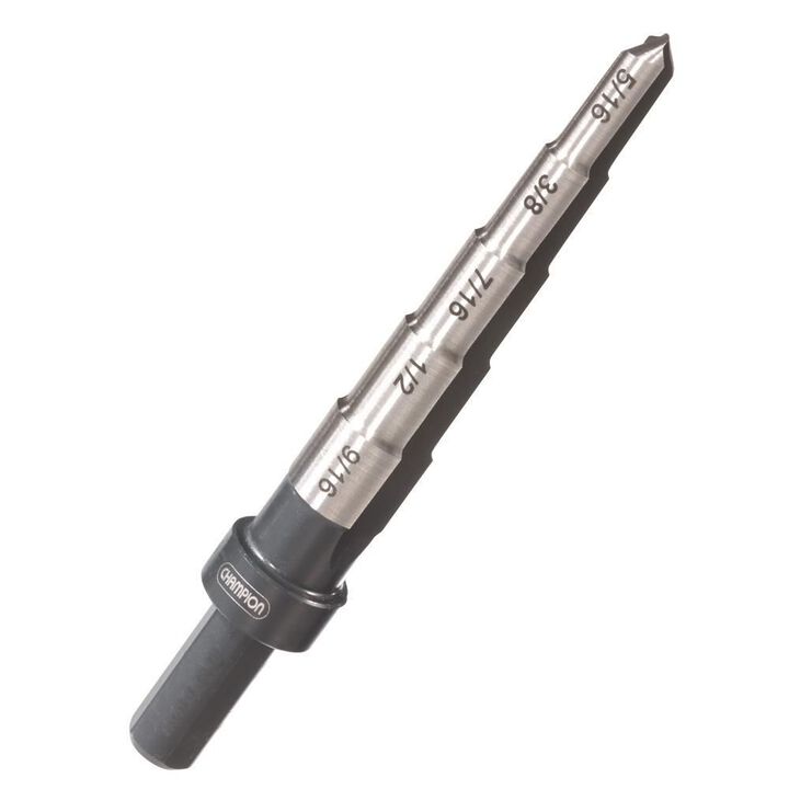 Champion Cutting Tool Heavy Duty Step Reamer 5/16 to 9/16in (5 Steps), large image number 0