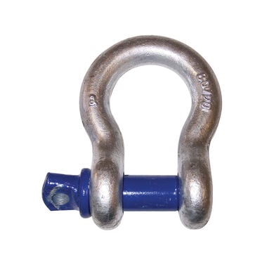 Peerless Chain 1-1/4 In. Size Peer-Lift Galvanized Screw Pin Anchor Shackle, large image number 0