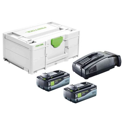 18V Battery and Charger Kit with Systainer