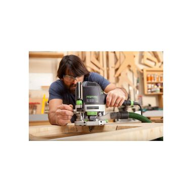 Festool 2 3/4in OF 1400 EQ-F-Plus Plunge Router with Systainer3, large image number 6