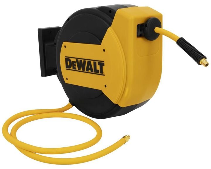 DEWALT 3/8 Inch x 50 Ft. Enclosed Air Hose Reel