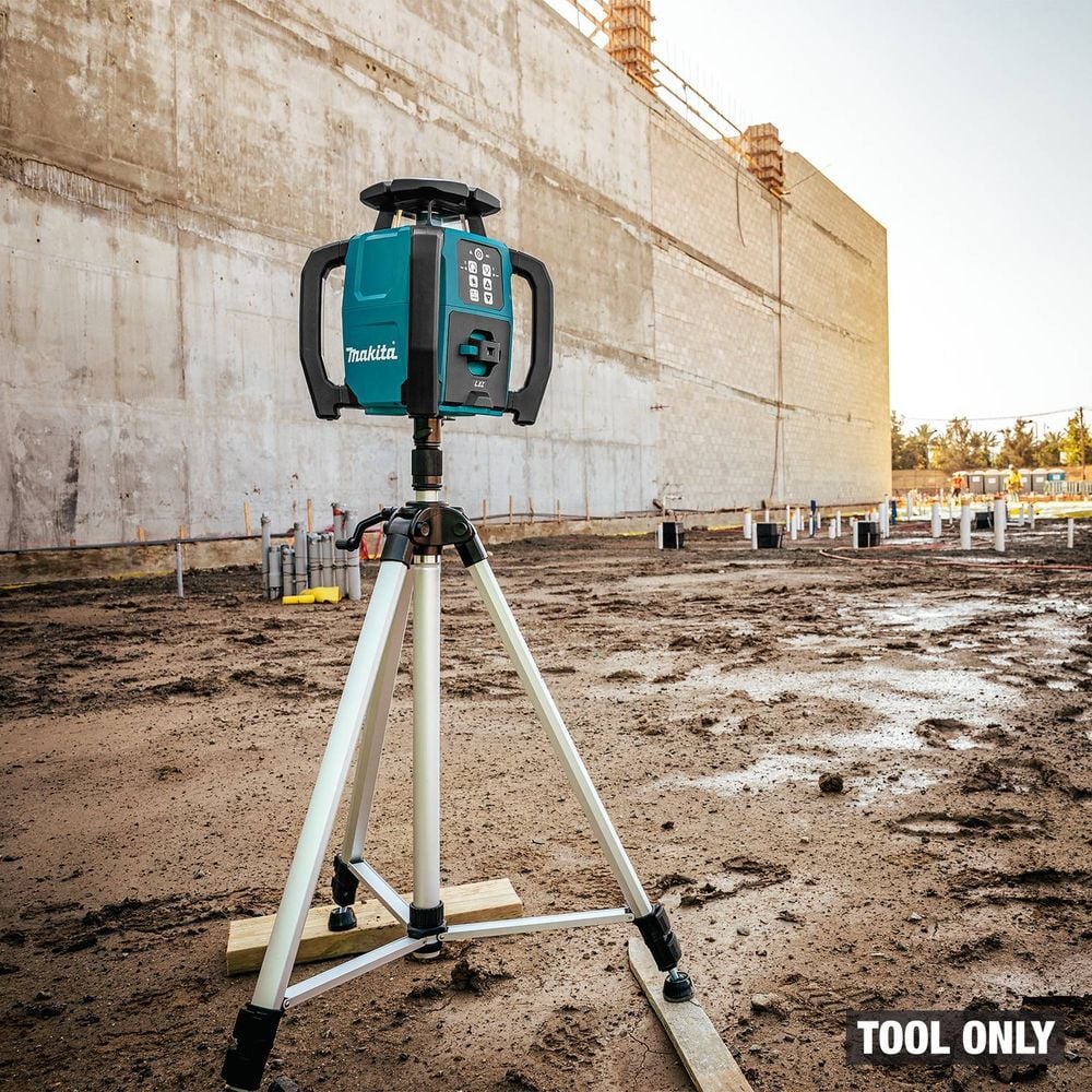 Makita 18V LXT Lithium-Ion Green Exterior Dual Slope 360 Degree Rotary Laser with Case (Bare Tool), large image number 6