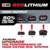 Milwaukee M18 REDLITHIUM XC 18V 5Ah Lithium Ion Power Tool Battery Pack with Fuel Indicator, small image number 4