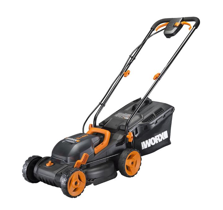 Worx 40V Power Share 4 Ah 14 Inch Cordless Lawn Mower Kit, large image number 5