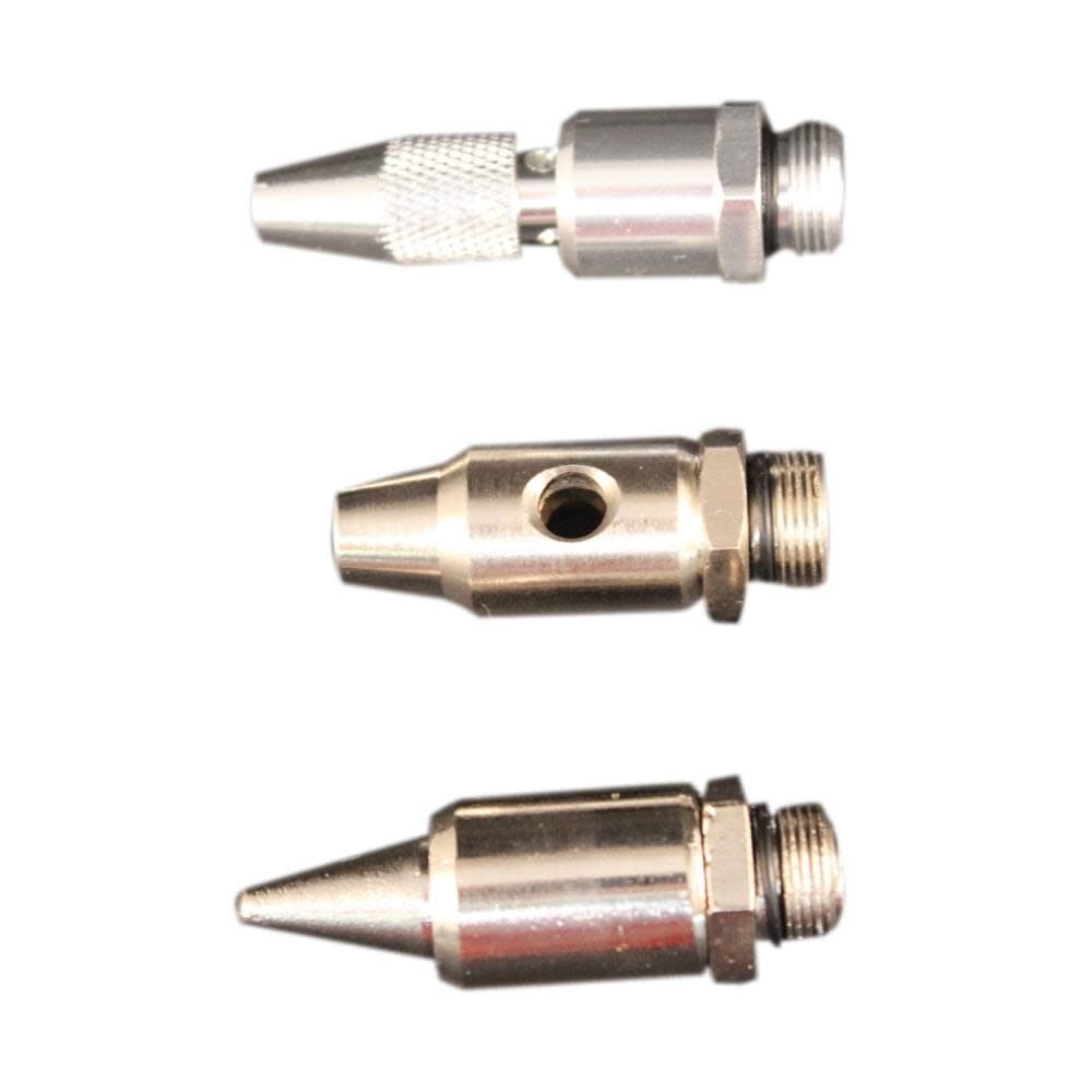 Milton S-183 Turbo Blow Gun Nozzle Kit (3-Piece), large image number 1