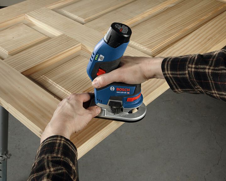 Bosch Reconditioned 12V Max EC Brushless Palm Edge Router (Bare Tool), large image number 5