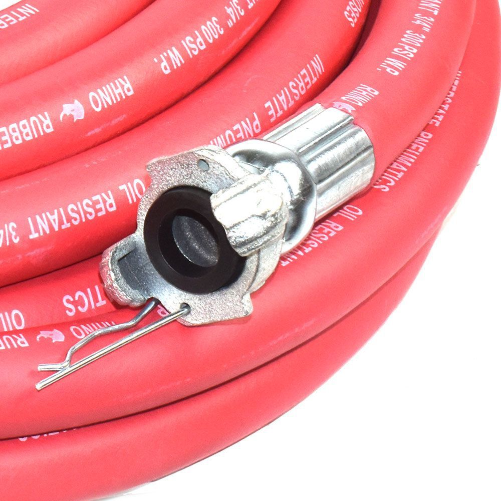 Interstate Pneumatics Jack Hammer Red Rubber Hose 3/4 Inch x 50ft, large image number 3