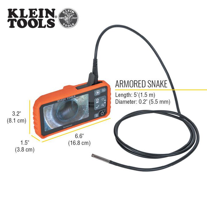 Klein Tools Plumbers Borescope, large image number 3