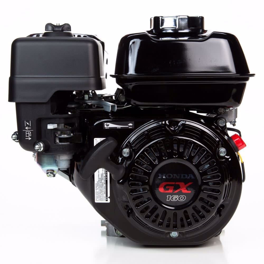 Honda 4.8 HP 1.8 Inch Stroke 163 cc Displacement Horizontal Engine – GX160UT2XSMC7-BLK