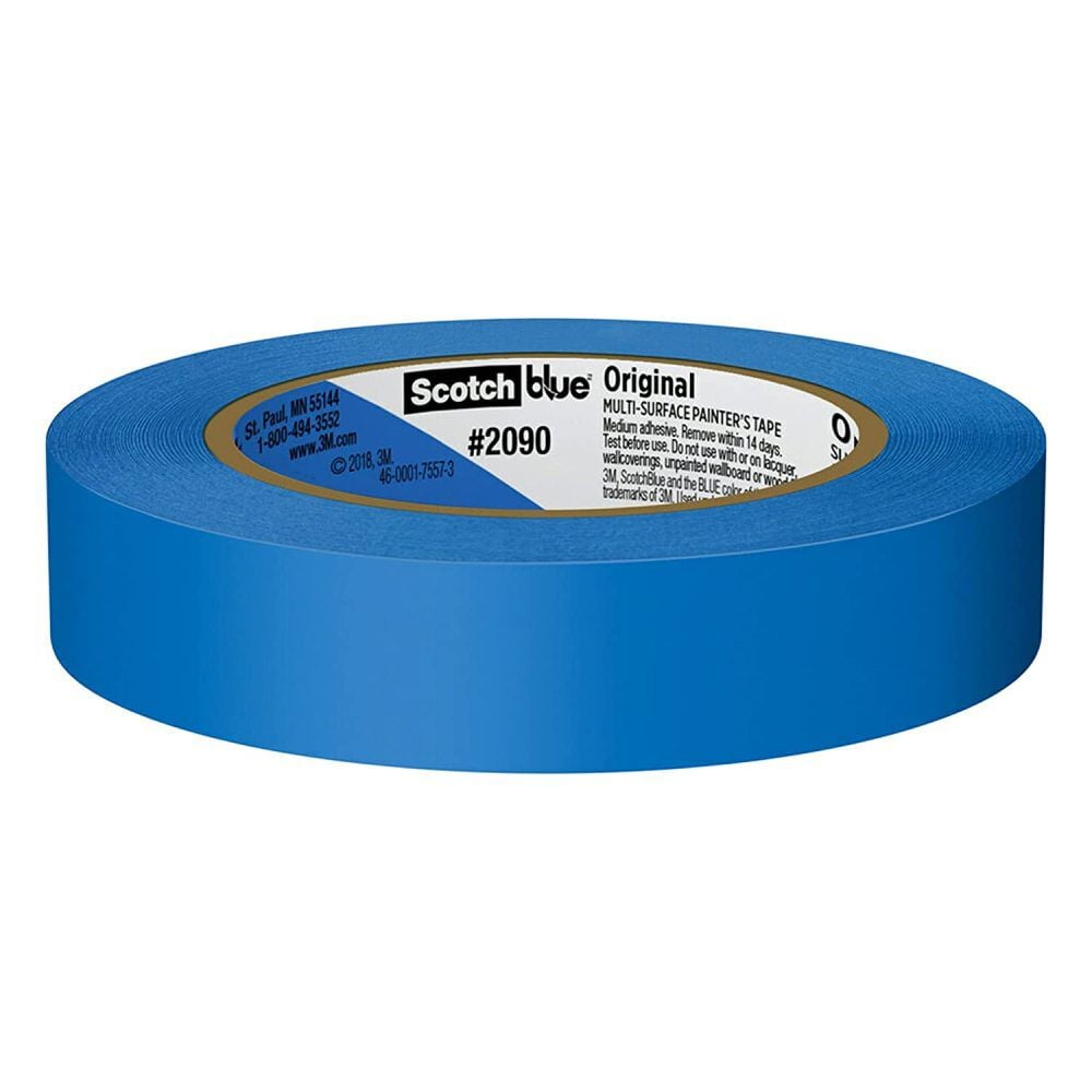 3M ScotchBlue Painters Tape 0.94in x 60yd Blue 3pk, large image number 1