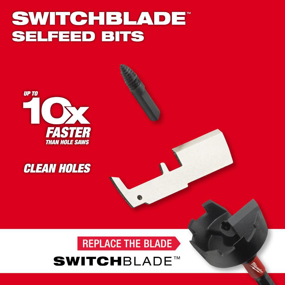 Milwaukee 2-9/16 in. SwitchBlade Replacement Blade 3PK, large image number 4