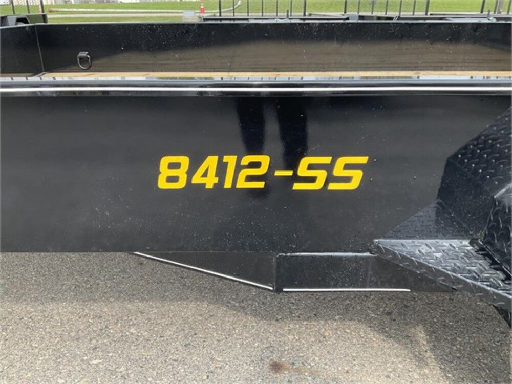 Doolittle Trailer Mfg Steel Sided Open Utility Trailer 12