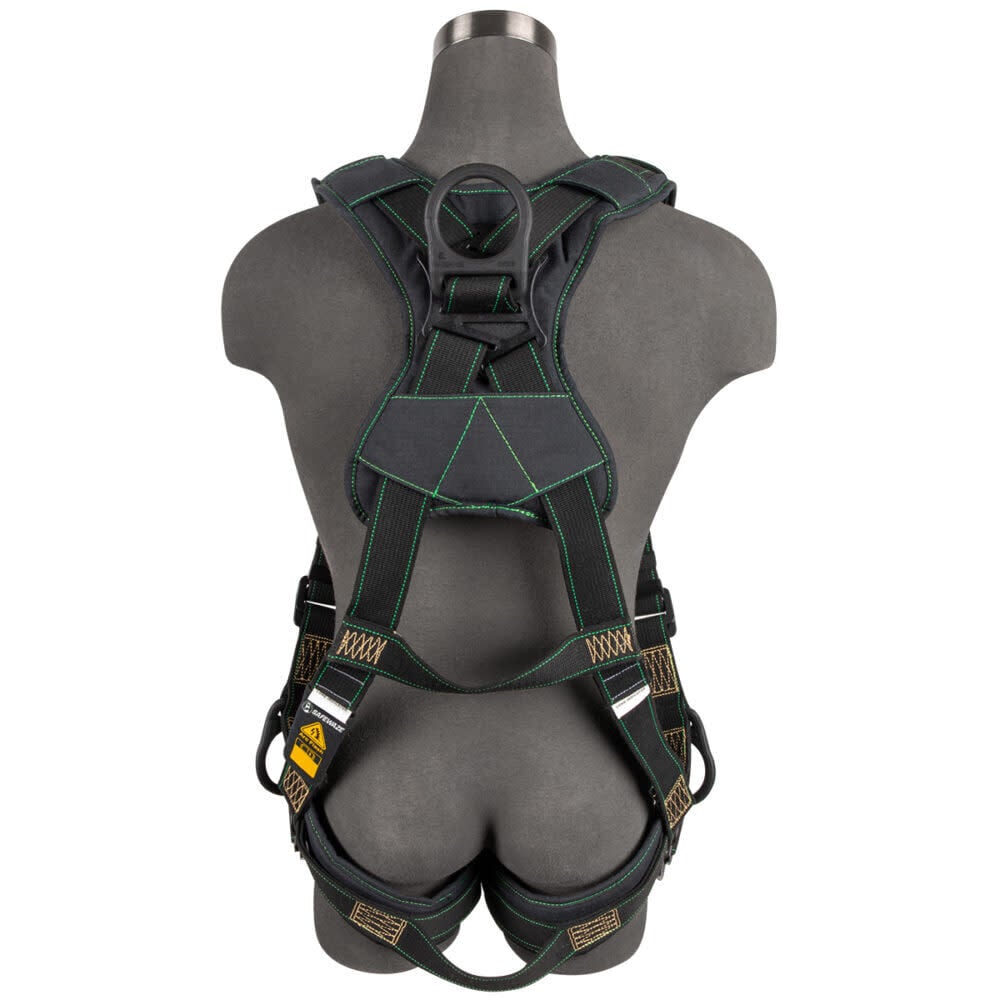 Safewaze Arc Flash Full Body Harness: DE 3D, DE MB Chest/Legs, large image number 2