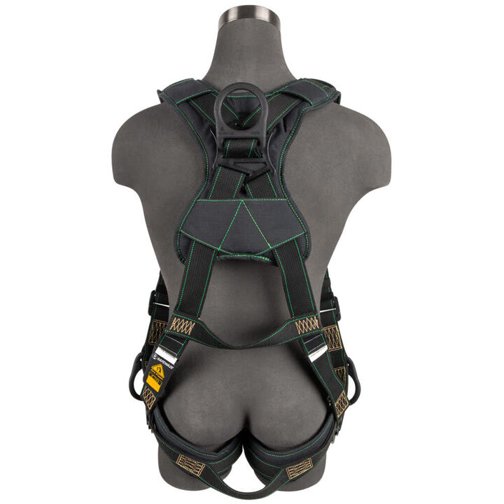 Safewaze Arc Flash Full Body Harness: DE 3D, DE MB Chest/Legs, large image number 1