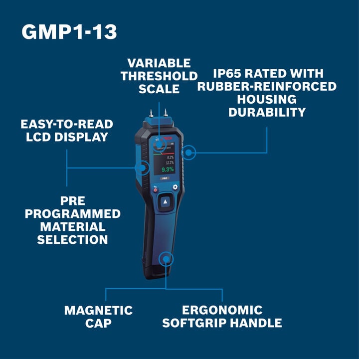 Bosch Pin-Type Moisture Meter, large image number 1
