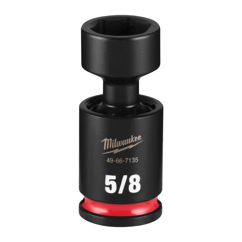 Milwaukee SHOCKWAVE Impact Duty 3/8 Inch Drive 5/8 Inch Standard Swivel Socket - 49-66-7135