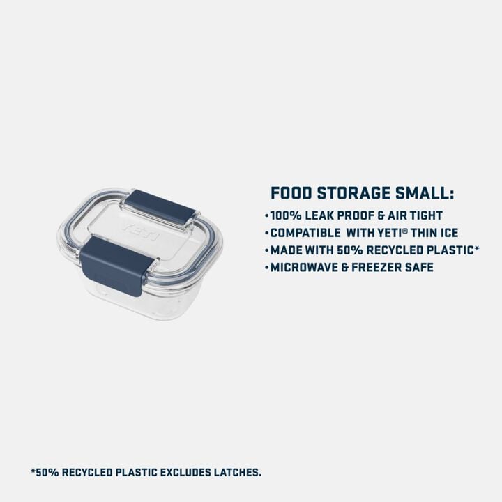 YETI Small Navy & Clear Food Storage Container, large image number 2