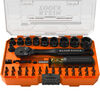 Klein Tools ProFlex Impact Driver Bit and Socket Set, SAE, 43-Piece, small image number 1