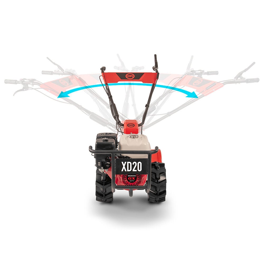 DR Power Equipment XD20 20 Inch Wide 270cc Walk-Behind Commercial-Grade Rototiller, large image number 4