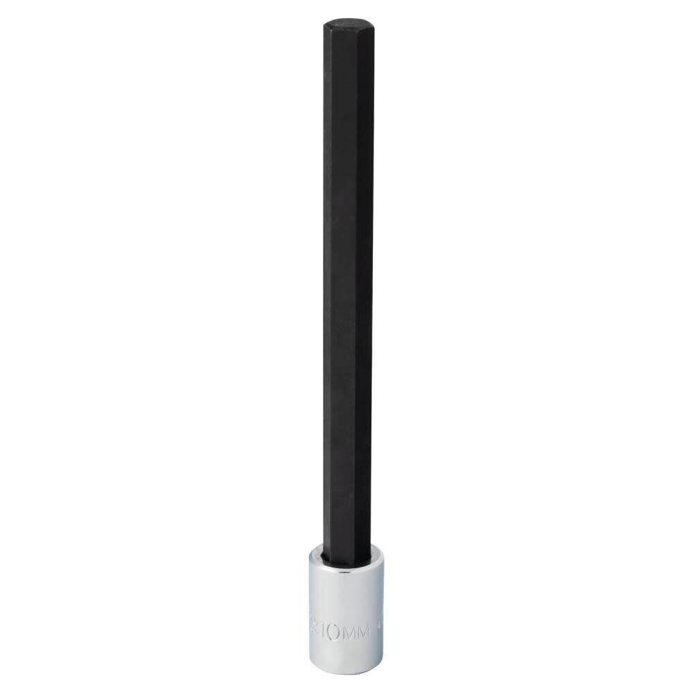 Proto 3/8in Drive Extra Long Hex Bit Socket - 10 mm, large image number 1