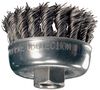 Pferd 3-1/2in Knot Wire Cup Brush - .014 CS Wire 5/8-11 Thread (ext.), small image number 2