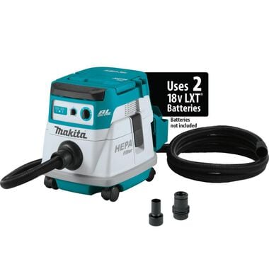 Makita 18V X2 (36V) LXT 2.1 Gallon HEPA Dry Dust Extractor (Bare Tool)