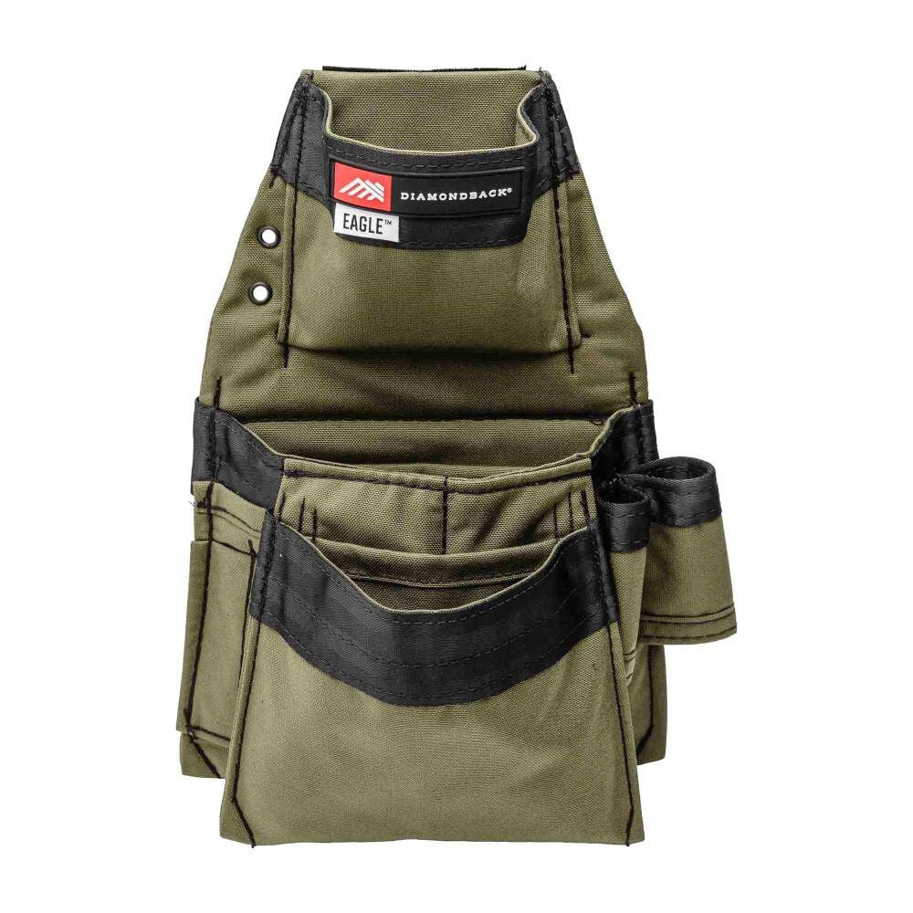 Diamondback Toolbelts Left Side Eagle Non-Dominant Tool Belt Pouch, Ranger Green, large image number 1
