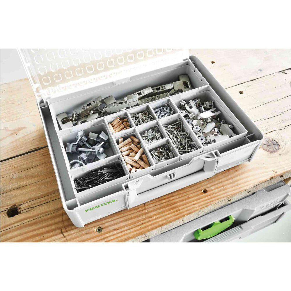 Festool 100 x 150 x 68 mm 6 Plastic Container Box, large image number 4