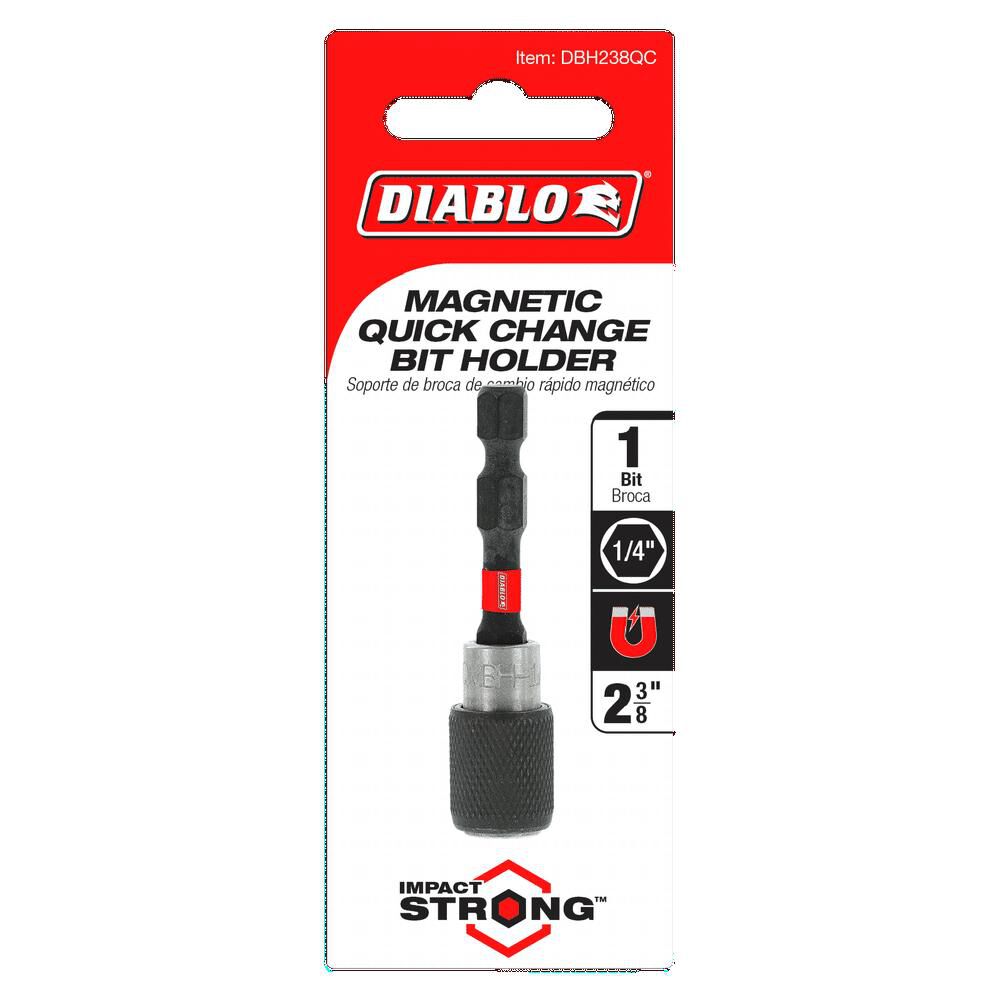 Diablo Tools 2 3/8 Inch Quick Change Magnetic Drive Bit Holder, large image number 2