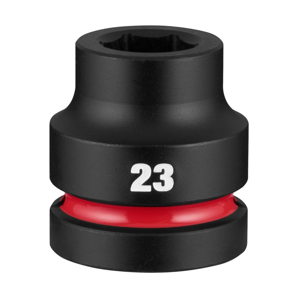 Milwaukee SHOCKWAVE Impact Duty 1 Inch Drive 23mm Standard 6 Point Socket - 49-66-6678