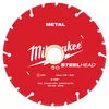 Milwaukee Steelhead 4 1/2 Inch Segmented Rim Diamond Cut-Off Blade for Metal, small image number 1