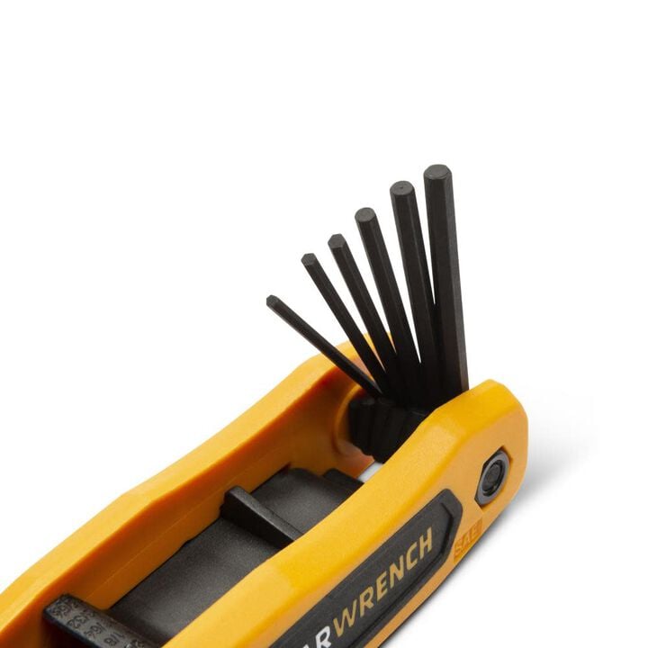 GEARWRENCH Hex Key Set SAE Folding 9pc, large image number 5